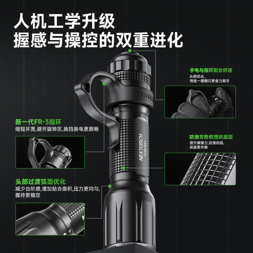【新品】TA30D MAX战术高亮手电户外工作日用 商品图2