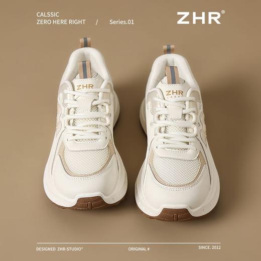ZHR则则【厚底5CM】网面老爹鞋女春秋款百搭透气运动鞋女阿甘鞋女 商品图4