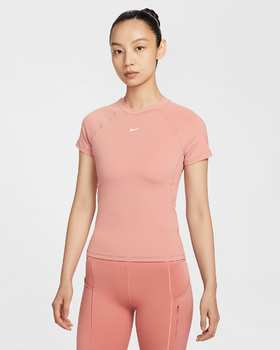 Nike 耐克Pro Dri-FIT 女子速干紧身短袖训练上衣FV7843-685