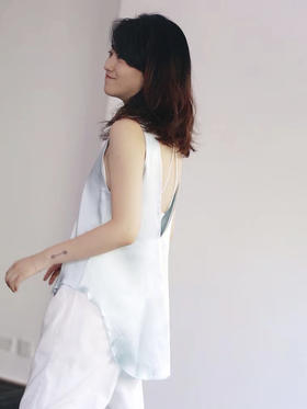 KUNMANMA｜Bright Star silk TOP [真丝上衣 多色可选]
