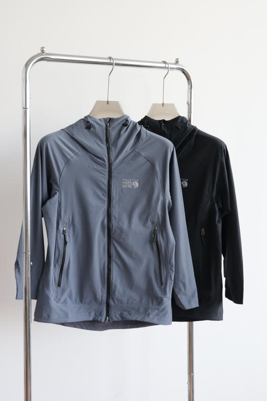 大螺母 户外休闲轻量化 弹力 连帽夹克外套 WT866 商品图3