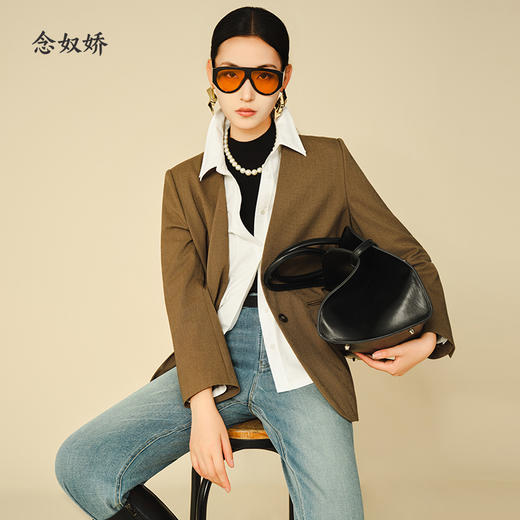 【商场同款】CNX5865 “老钱西装” V领西装，拥有大女主的洒脱和利落 商品图8