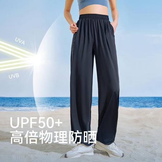 伯希和户外快干裤夏季凉感防晒裤垂感透气休闲裤子高弹舒适运动裤 商品图2