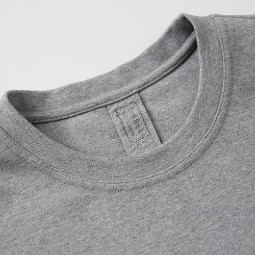 ROMI STUDIO“格雷基础”棉氨混纺轻柔修身简约短款T恤 RWCRSM2028 商品图2