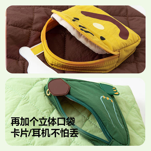 迷你巴拉冬季新款男童女童充棉单肩包宝宝外出手提大容量包包 商品图3