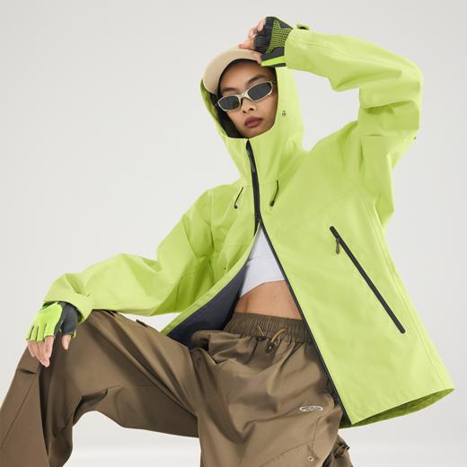 LUCKY DEER/幸运鹿情侣款户外硬壳全热封封防大雨级别单层冲锋衣 商品图4