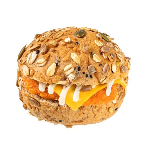 【现烤】杂粮鸡排汉堡|常温保存 商品图0