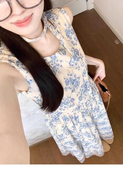 裁缝学苑AS557圆领无袖背心连衣裙纸样女装新款裙子样板打板图纸 商品图6