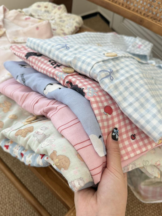 双层纱长袖套装（锁 商品图1