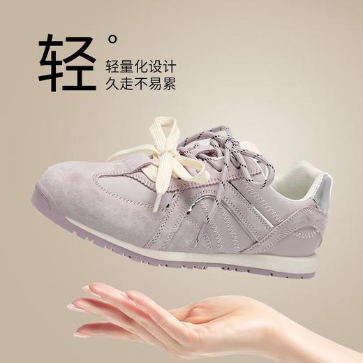 ZHR则则真皮柔软德训鞋超轻舒适板鞋平底百搭运动风休闲鞋阿甘鞋 商品图9