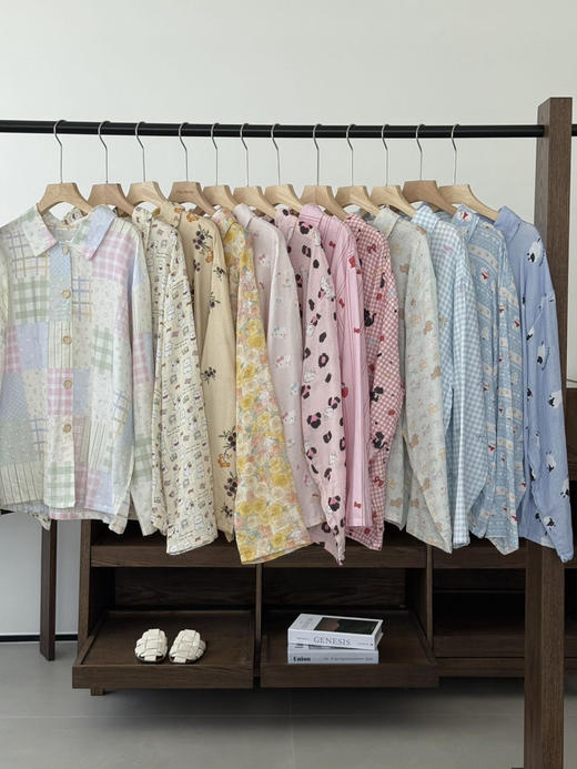 双层纱长袖套装（锁 商品图0