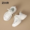 ZHR则则银色厚底增高老爹鞋情侣同款运动休闲鞋秋季户外百搭女鞋 商品缩略图5