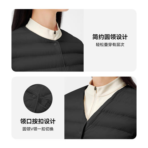 伯希和户外800蓬排骨羽绒服女轻薄防风鹅绒服登山冲锋衣内胆男 商品图4