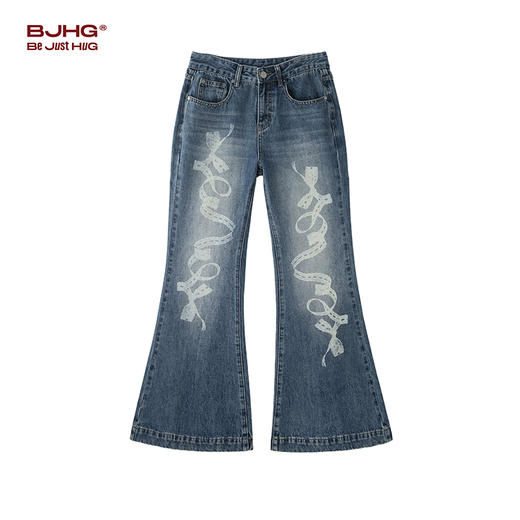 【门店限定款】不计后果复古水洗牛仔裤 商品图2