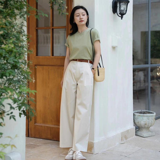 YIYE 伊页 凉感哈伦裤 梨形救星 垂顺抗皱 修饰腿型 5色可选 商品图1