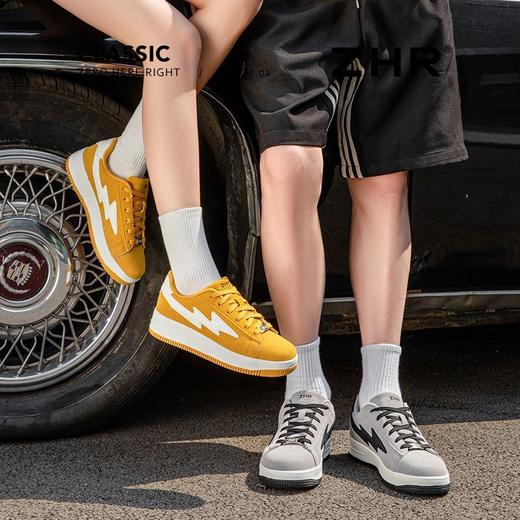 ZHR则则情侣厚底板鞋春季新款网红爆款潮流百搭高颜值舒适休闲鞋 商品图1