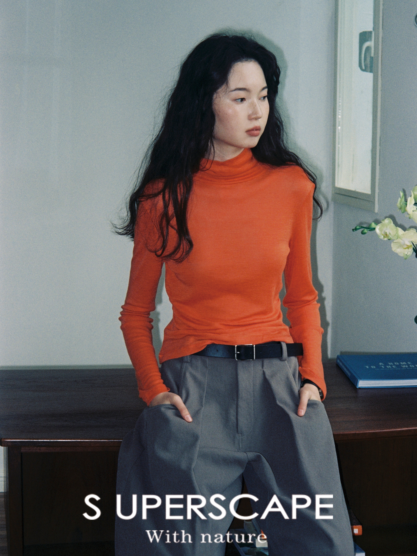 【8/25新品】素舶 进口美利诺羊毛19.5μm 经典百搭高领修身显瘦打底衫