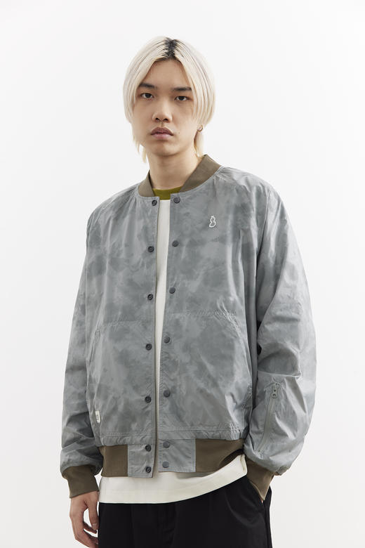 吃茶去chichaqu25户外双面穿特氟龙三防SOLOTEX棒球夹克城市运动 商品图3