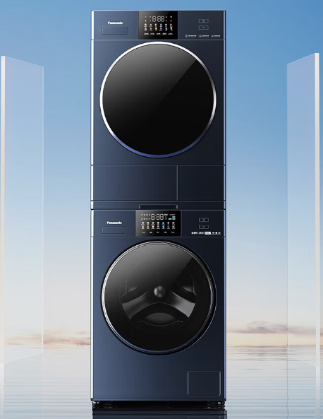 8月内购松下洗烘套装 天幕蓝 XQG100-E186 + NH-ER185 （10KG+10KG）