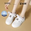 ZHR则则网面透气小白鞋女夏季网纱系带舒适厚底增高休闲运动鞋女 商品缩略图3