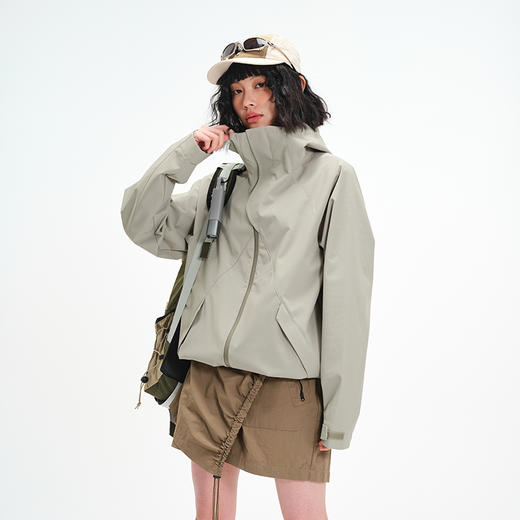 LUCKY DEER幸运鹿情侣款保暖三防连帽多功能软壳外套 商品图7