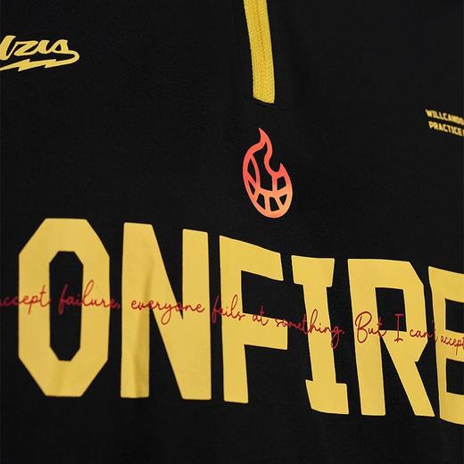 有志者UZIS 男款休闲运动长袖美式投篮户外专业宽松透气健身 信条 商品图7