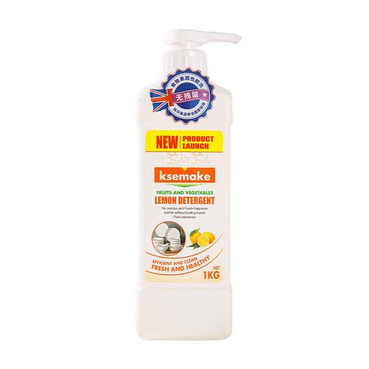 克丝漫 柠檬洗洁精家用温和洗涤剂厨房去油去污  1kg 商品图0