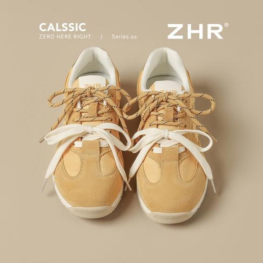 ZHR则则真皮柔软德训鞋超轻舒适板鞋平底百搭运动风休闲鞋阿甘鞋 商品图3
