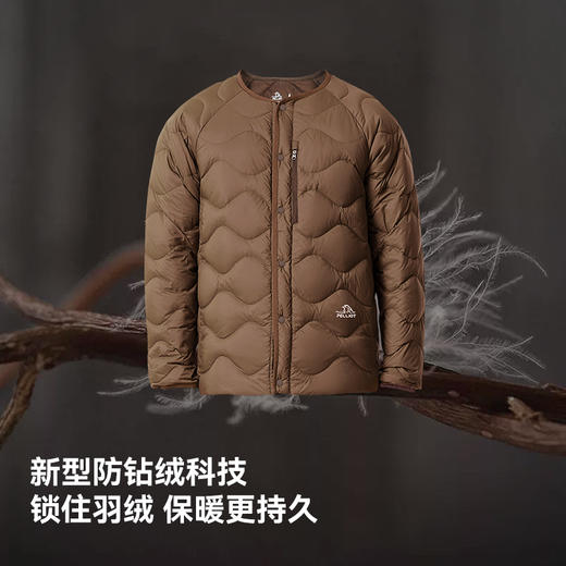【山系】伯希和户外羽绒服女650蓬鹅绒防风外套男轻薄冲锋衣内胆 商品图2
