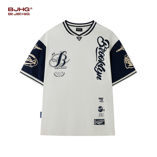 【门店限定款】不计后果 美式棒球风t恤 商品图1