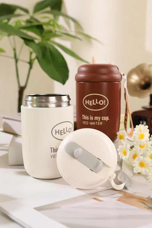 🔥插队急急急 !出口转内销 ❗含泪开团!纯捡漏医用级316不锈钢内胆!【UPRIVER随行保温咖啡杯】明星同品牌，高级感拉满! 商品图1