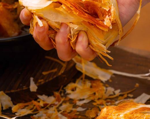 周四取货：【何得来潼关千层饼】一袋600克（6片）麦香浓郁，酥脆掉渣。 商品图3