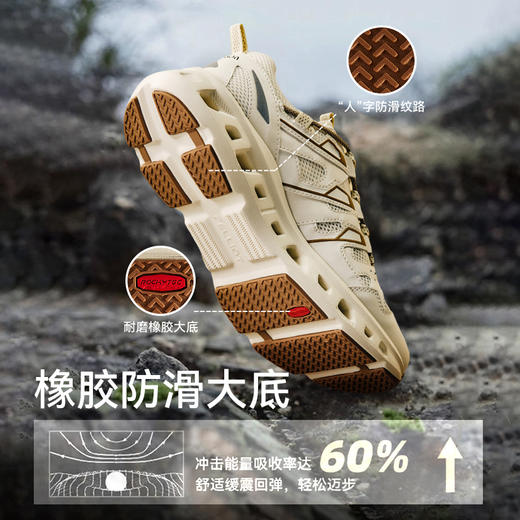 伯希和户外溯溪鞋男防滑透气涉水鞋女徒步登山鞋速干两栖鞋沙滩鞋 商品图3