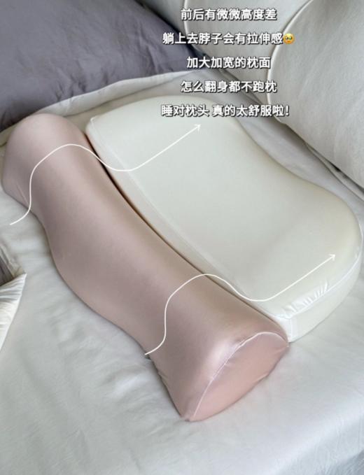 如何呢😎抢了3个月的5.0版护脊颈椎枕到手了！脊椎一个滑铲高呼"舒坦~" 日本【零压助眠深睡慢回弹护脊颈椎枕】日本骨科医师推荐👍🏻 商品图2