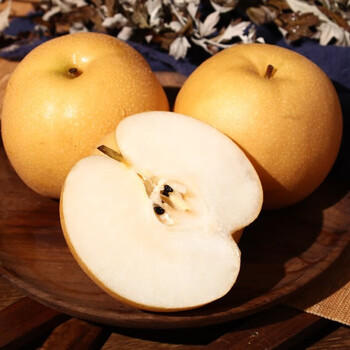 京鲜生 长城丰水梨 5斤装 单果250g+ 生鲜水果 商品图1