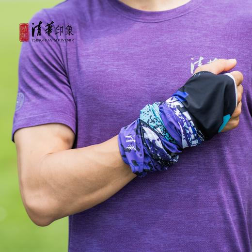 清华文创拼色款运动魔术头巾 商品图3