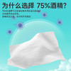 德佑75度酒精湿巾小包便携式随身装10片*10包/20包 商品缩略图1