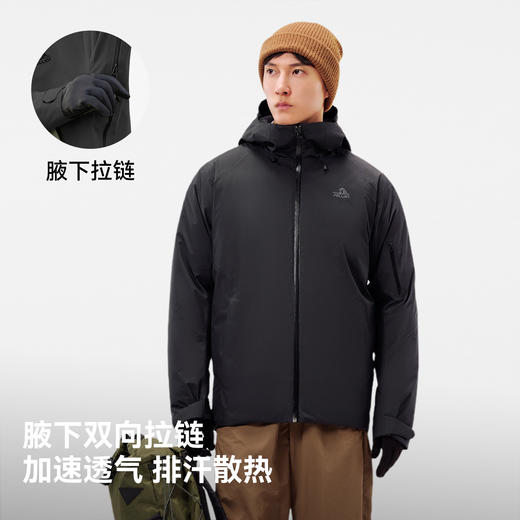 伯希和户外冲锋羽绒服2025新款800蓬鹅绒防风外套Dermizax登山服 商品图3