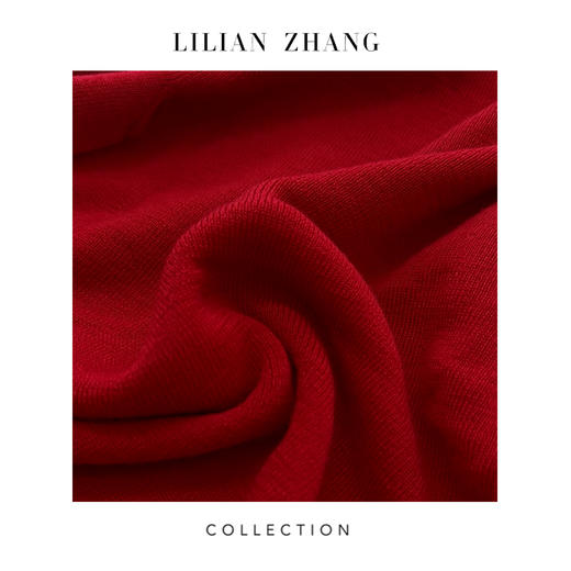 LILIANZHANG多色高领修身绵羊毛保暖纯色毛衣针织打底衫 2108012 商品图1