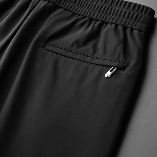 罗蒙春秋款男士时尚后袋拉链袋休闲裤上班通勤日常百搭长裤子 商品图10