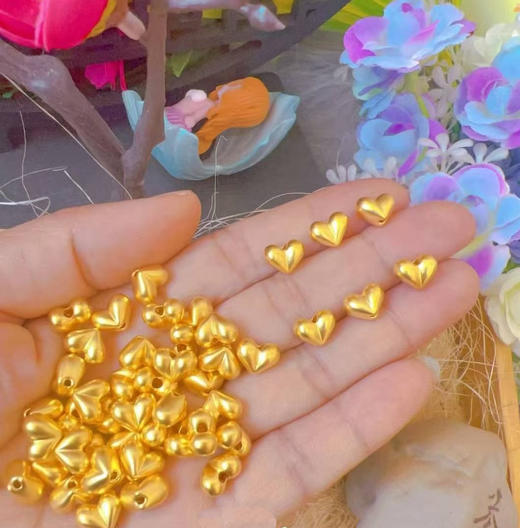 2楼老凤祥足金999屁桃爱心手串秒杀价168元（注：配件另算，一件屁桃爱心价格） 商品图2