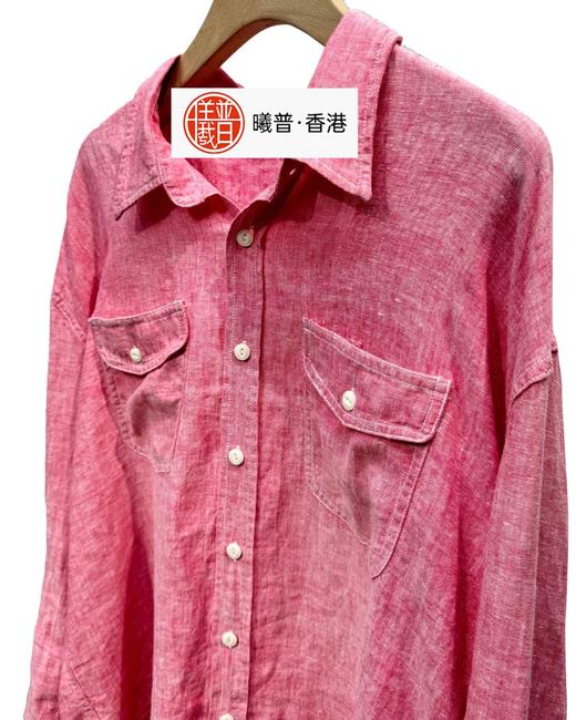 男款亚麻长袖衬衣 商品图2