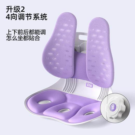 猫太子STG护腰坐垫久坐神器腰靠腰部支撑靠垫靠背座椅腰枕腰托办公室 商品图3