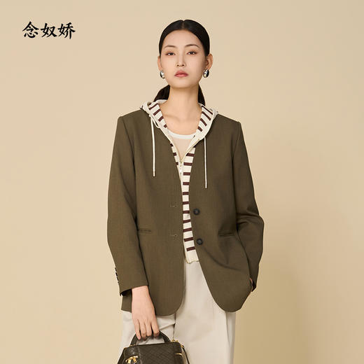 【商场同款】CNX5865 “老钱西装” V领西装，拥有大女主的洒脱和利落 商品图5