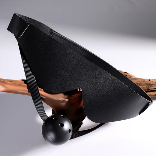 【情趣用品】谜姬 眼罩口球一体两用羞耻调情SM 商品图5