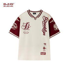 【门店限定款】不计后果 美式棒球风t恤