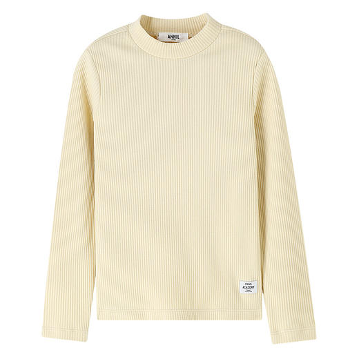 【亲子同款】男女童中领长袖T恤秋季新款安奈儿童装小程序专享EM531582 商品图7