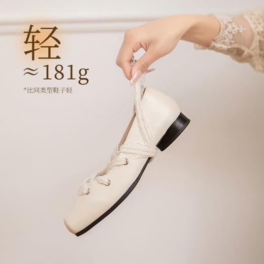 ZHR则则精致钻扣玛丽珍鞋女2025新款蕾丝软底甜美ins舒适时尚单鞋 商品图5