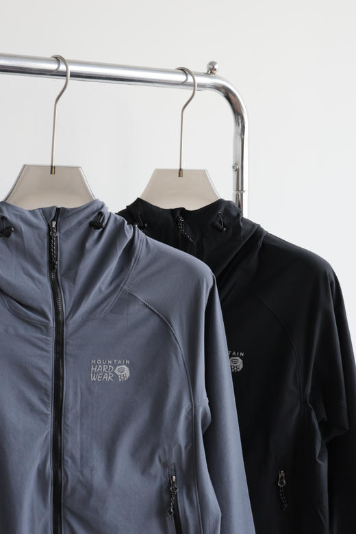 大螺母 户外休闲轻量化 弹力 连帽夹克外套 WT866 商品图4