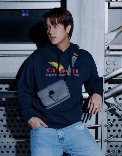 𝐂𝐇恐龙印花连帽卫衣帽衫815 商品图3